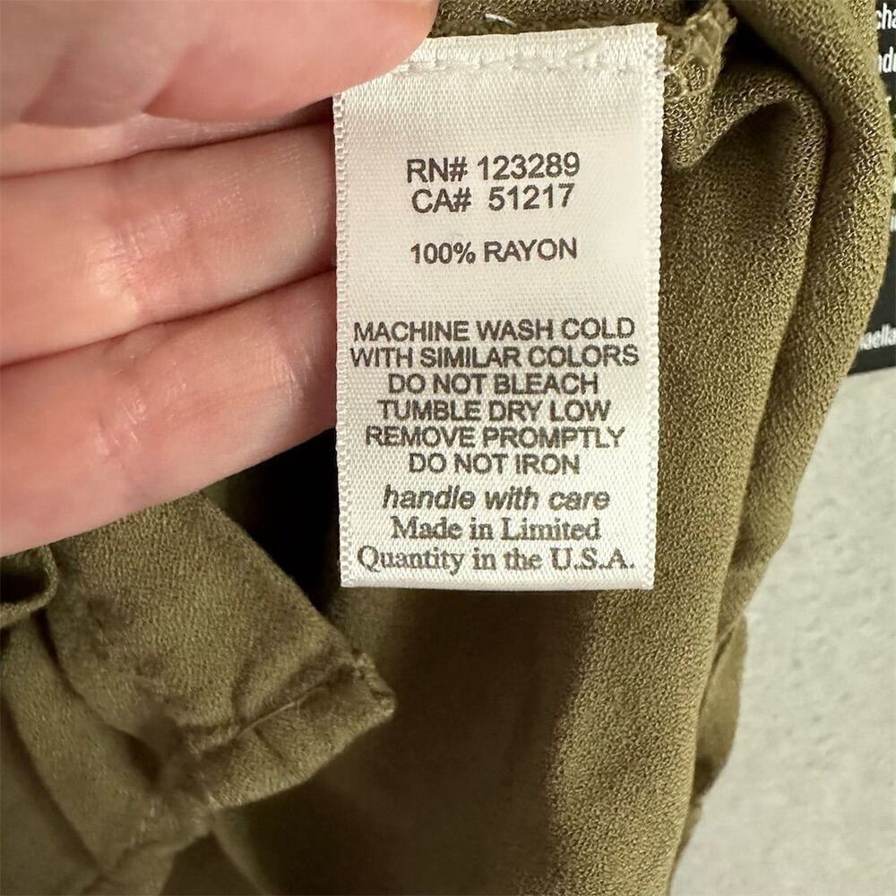 Revolve Michael Lauren Women Sz LARGE Preppy 90's Y2K Quiet Luxury USA Quality - Picture 4 of 5